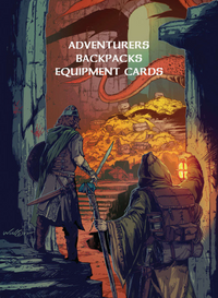 ADVENTURERS BACKPACK EQUIPMENT CARD DECK (Special Order)