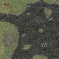 BATTLE SYSTEMS COBBLED OUTSKIRTS GAMING MAT 3X3 (Pre-Order)