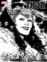 THOR #21 CHEUNG HEADSHOT SKETCH VARIANT (Special Order)