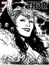 THOR #21 CHEUNG HEADSHOT SKETCH VARIANT (Special Order)