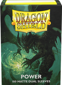 DRAGON SHIELD SLEEVES DUAL MATTE POWER 100CT (Special Order)