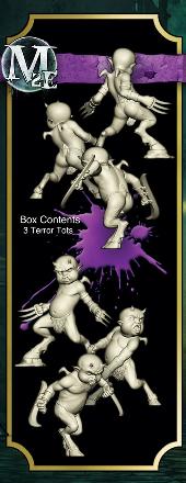 NEVERBORN 2E: TERROR TOTS (3) BOX (Special Order)