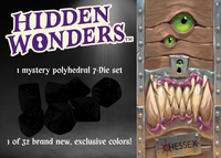 HIDDEN WONDERS ASSORTED 7 DIE POLYHEDRAL SET (Special Order)