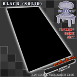 F.A.T. MATS: SOLID BLACK 72"X30" (Special Order)