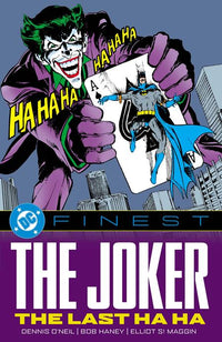 DC FINEST: THE JOKER: THE LAST HA HA TP (Special Order)
