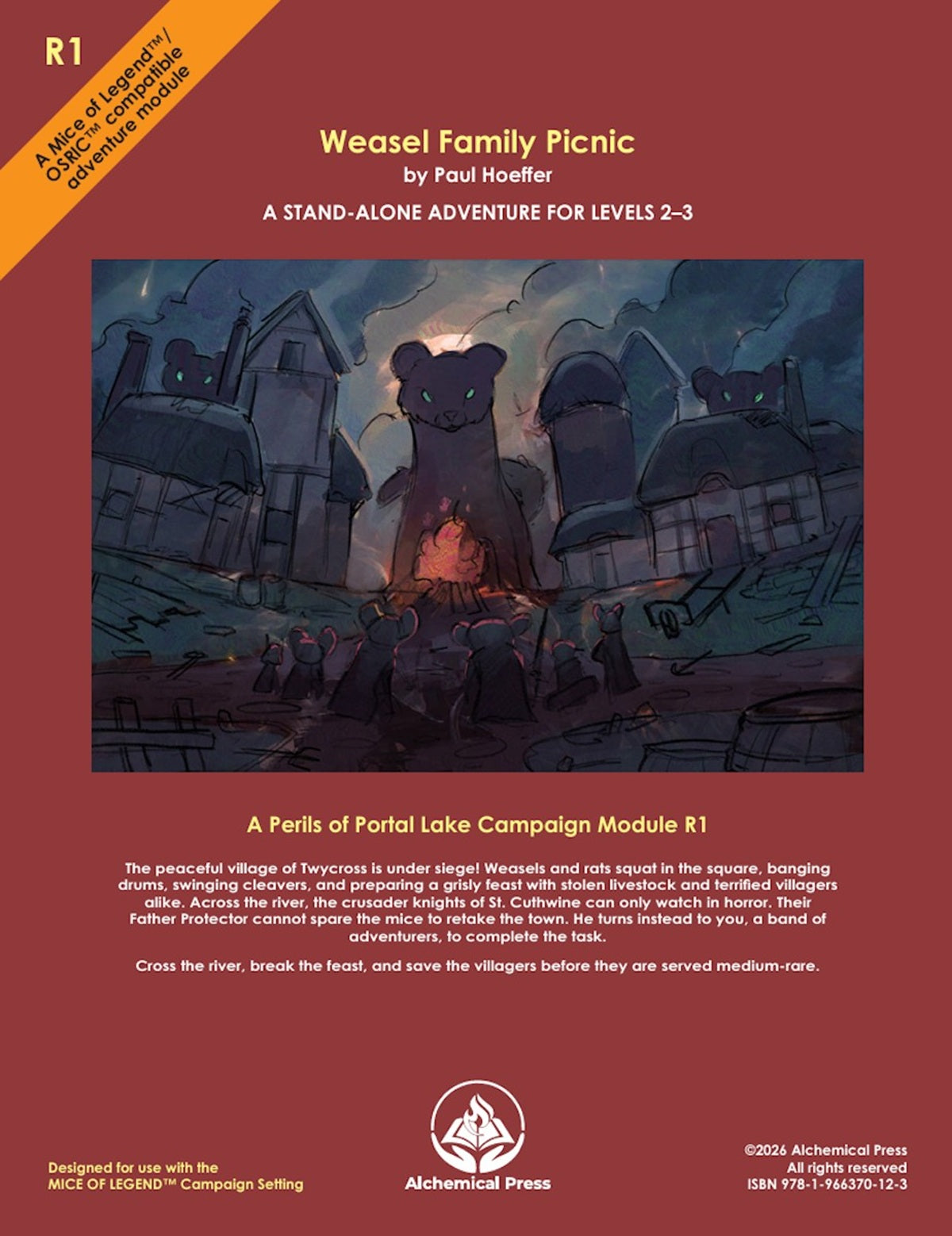 MICE OF LEGEND: MODULE R1 - WEASEL FAMILY PICNIC (Pre-Order)