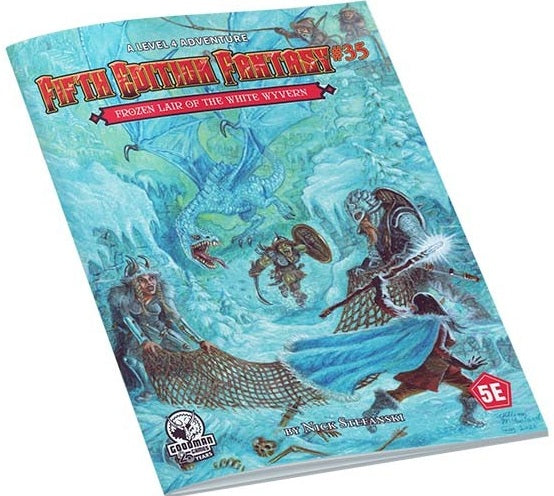 FIFTH EDITION FANTASY #35: THE FROZEN LAIR OF THE WHITE WYVERN (Pre-Order)