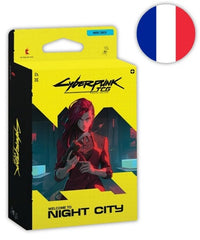 CYBERPUNK TCG: FRENCH RETAIL STARTER DECK THE HEIST 6CT DISPLAY (Special Order)
