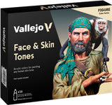 VALLEJO: MODEL COLOR FACE & SKIN TONES (18ML) (Special Order)