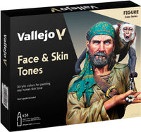 VALLEJO: MODEL COLOR FACE & SKIN TONES (18ML) (Special Order)