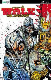 WALK: TOTAL DESTRUCTION #1 (ONE SHOT) CVR A STEFANO CARDOSELLI SMILEYSAW (Special Order)