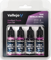 VALLEJO: TRUE METALLIC METAL AMETHYST PURPLE PAINT SET (Special Order)