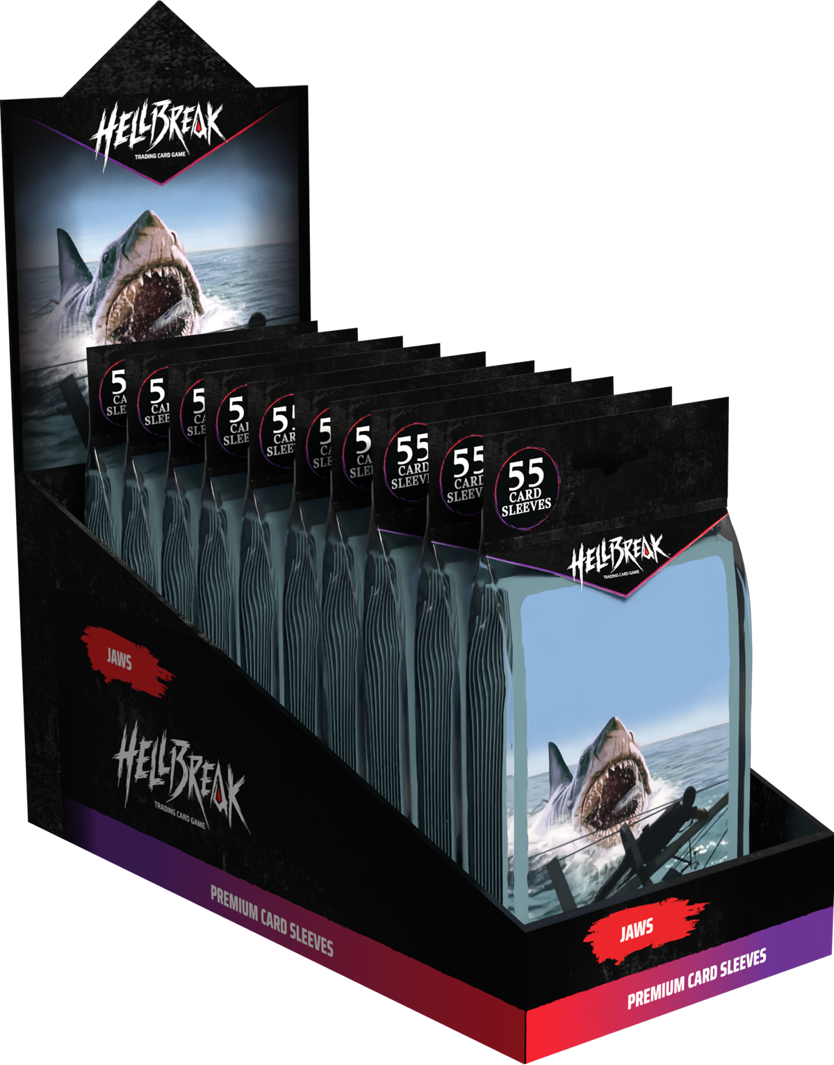 HELLBREAK JAWS PREMIUM CARD SLEEVES (Pre-Order)