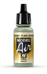VALLEJO: MODEL AIR INTERIOR GREY GREEN (17ML) (Special Order)