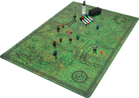 AP ENHANCE TABLETOP DELUXE RUBBER RPG GRID MAT CAMPAIGN KIT - GRASS (Pre-Order)
