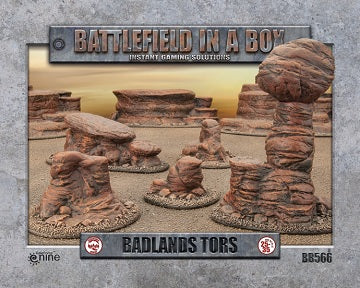 BATTLEFIELD IN A BOX: BADLANDS TORS - MARS (Pre-Order)