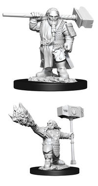 DND UNPAINTED MINIS WV11 MALE DWARF CLERIC (Special Order)