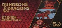 DND 50TH ANNIVERSARY 1ST EDITION BOOK COVER INGOT SET (Special Order)