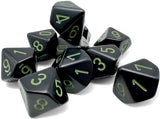 OPAQUE 10D10 SET BLACK/GREEN (Special Order)