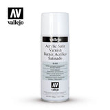 VALLEJO: AEROSOL SATIN VARNISH 400ML (Special Order)