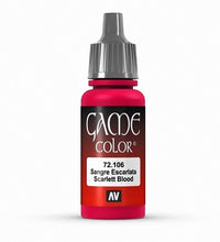 VALLEJO: GAME COLOR SCARLETT BLOOD 18ML (Special Order)