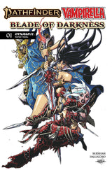 PATHFINDER / VAMPIRELLA: BLADE OF DARKNESS #1 CVR B ANDREW HUERTA (Special Order)
