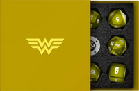 JUSTICE LEAGUE UNLIMITED RPG: WONDER WOMAN DICE SET (Pre-Order)