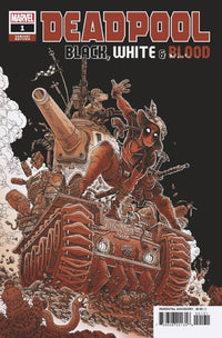 DEADPOOL BLACK WHITE BLOOD #1 (OF 4) STOKOE VAR (Special Order)