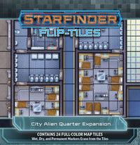 STARFINDER FLIP-TILES: CITY ALIEN QUARTER EXP (Special Order)
