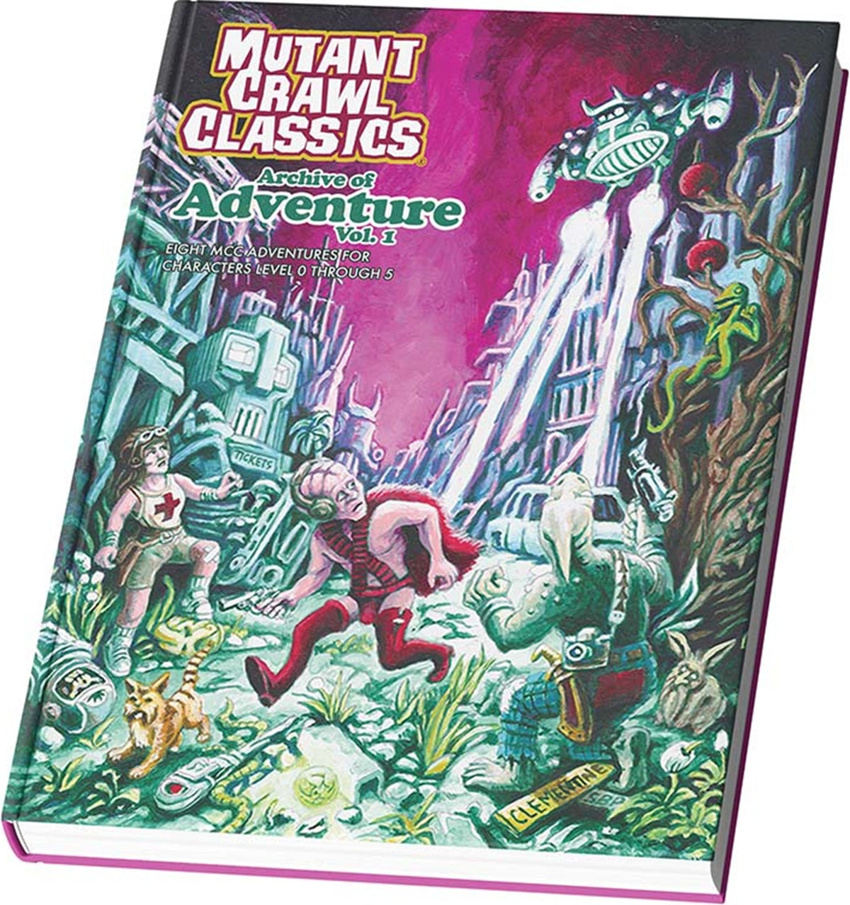 MUTANT CRAWL CLASSICS ARCHIVE OF ADVENTURE VOL 01 (Pre-Order)