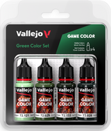 VALLEJO: GAME COLOR SET GREEN (Special Order)