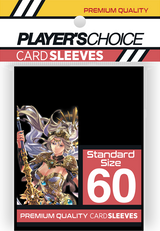 PLAYER'S CHOICE PREMIUM SLEEVES STANDARD BLACK 60CT (Special Order)