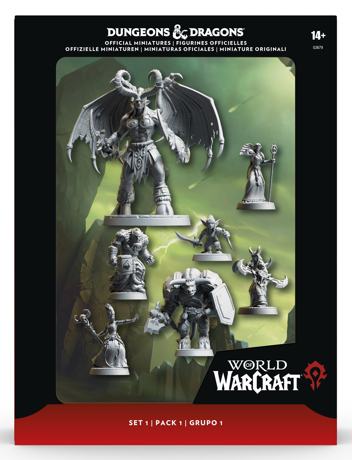 DND RPG MINIS WORLD OF WARCRAFT HORDE PACK (Pre-Order)