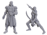 DND UNPAINTED MINIS SPECIAL EDITION BALDUR'S GATE 3 - JAHEIRA & HALSIN (Special Order)