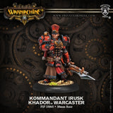 KHADOR KOMMANDANT IRUSK WARCASTER BLISTER (Special Order)