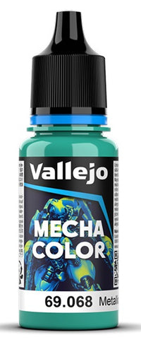 VALLEJO: MECHA COLOR METALLIC GREEN (17ML) (Special Order)