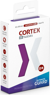 UG SLEEVES CORTEX JAPANESE SIZE GLOSSY PURPLE 60CT (Special Order)