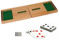 CRIBBAGE, 2-TRACK, FOLDING, W/CARDS (Special Order)