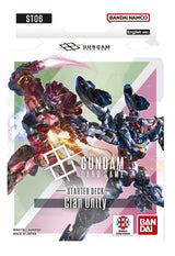 GUNDAM CG ST-06 CLAN UNITY STARTER DECK 6CT DISPLAY (Special Order)
