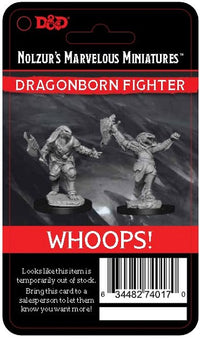 DND UNPAINTED MINIS WV11 RETAIL REORDER CARDS (Special Order)