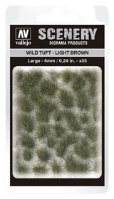 VALLEJO: SCENERY LARGE WILD TUFT LIGHT BROWN (Special Order)