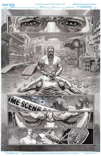 OLYMPUS SAGA: MEGALITH #1 (OF 4) CVR J LEWIS LAROSA ORIGINAL ART EDITION 7 (Special Order)