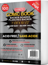 ER SILVER AGE COMIC BOARDS 100CT (Special Order)
