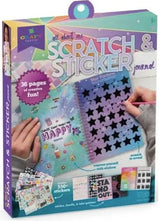 CRAFT TASTIC-SCRATCH & STICKER JOURNAL (EN) (Special Order)