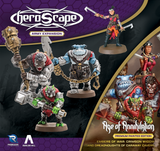 HEROSCAPE CRIMSON WIDOW AND DREADNOUGHTS OF CARAWAY CAVERN (Special Order)