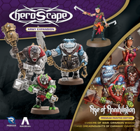 HEROSCAPE CRIMSON WIDOW AND DREADNOUGHTS OF CARAWAY CAVERN (Special Order)