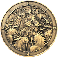 DICE COIN D4 BATTLE SCENE (Special Order)