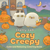 COZY CREEPY: CUTE AND RELAXING COLORING BOOK [A HALLOWEEN COLORING BOOK] (Special Order)