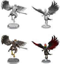 DND UNPAINTED MINIS WV18 AARAKOCRA PALADINS (Special Order)