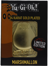 YU-GI-OH! LIMITED EDITION 24K GOLD PLATED MARSHMALLON METAL CARD (Special Order)